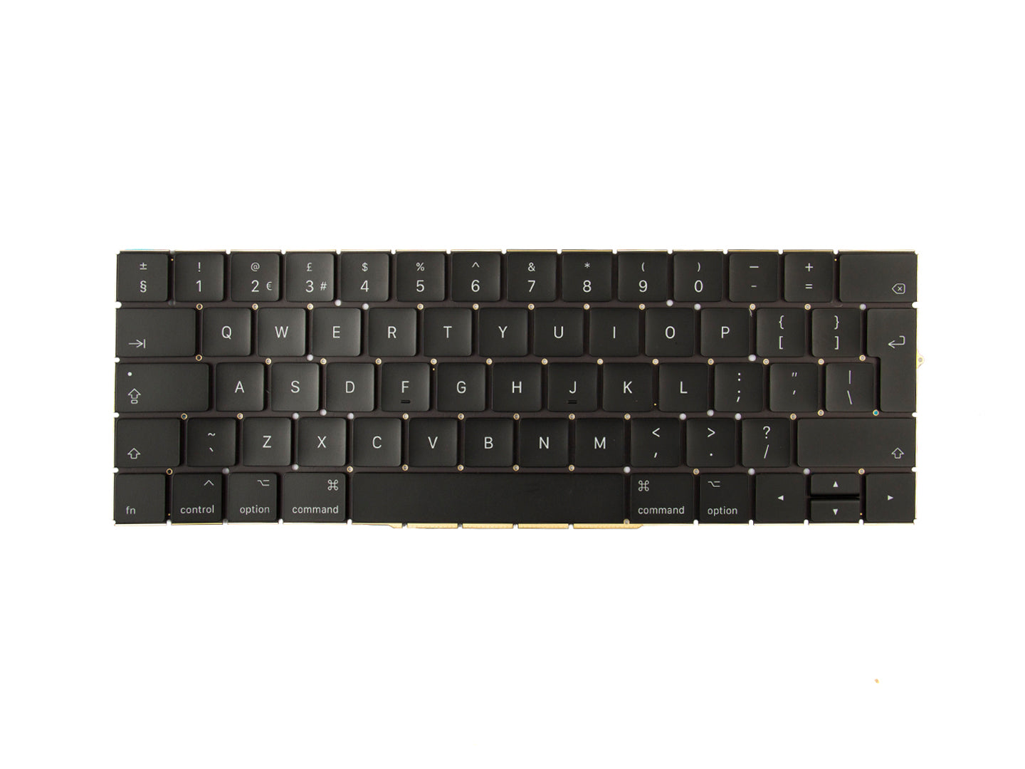 Für Apple MacBook Pro (2016-2017) A1706 Keyboard UK Black Original ausgebaut