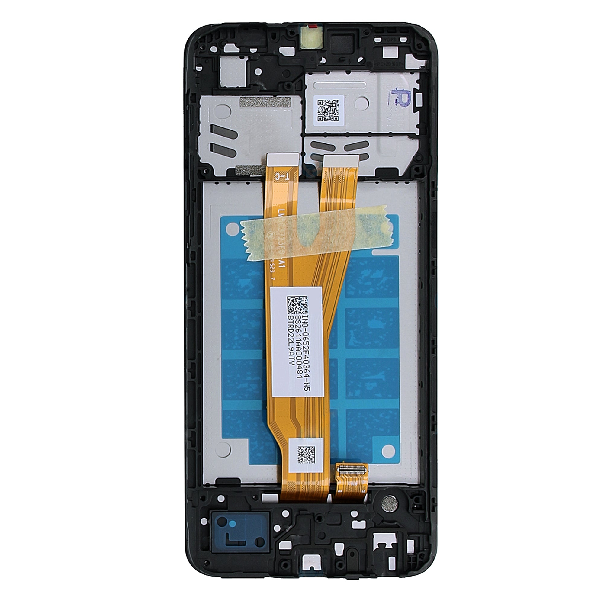 Samsung Original Service Pack Display Galaxy A03 Core A032F mit Rahmen Black – Bild 3