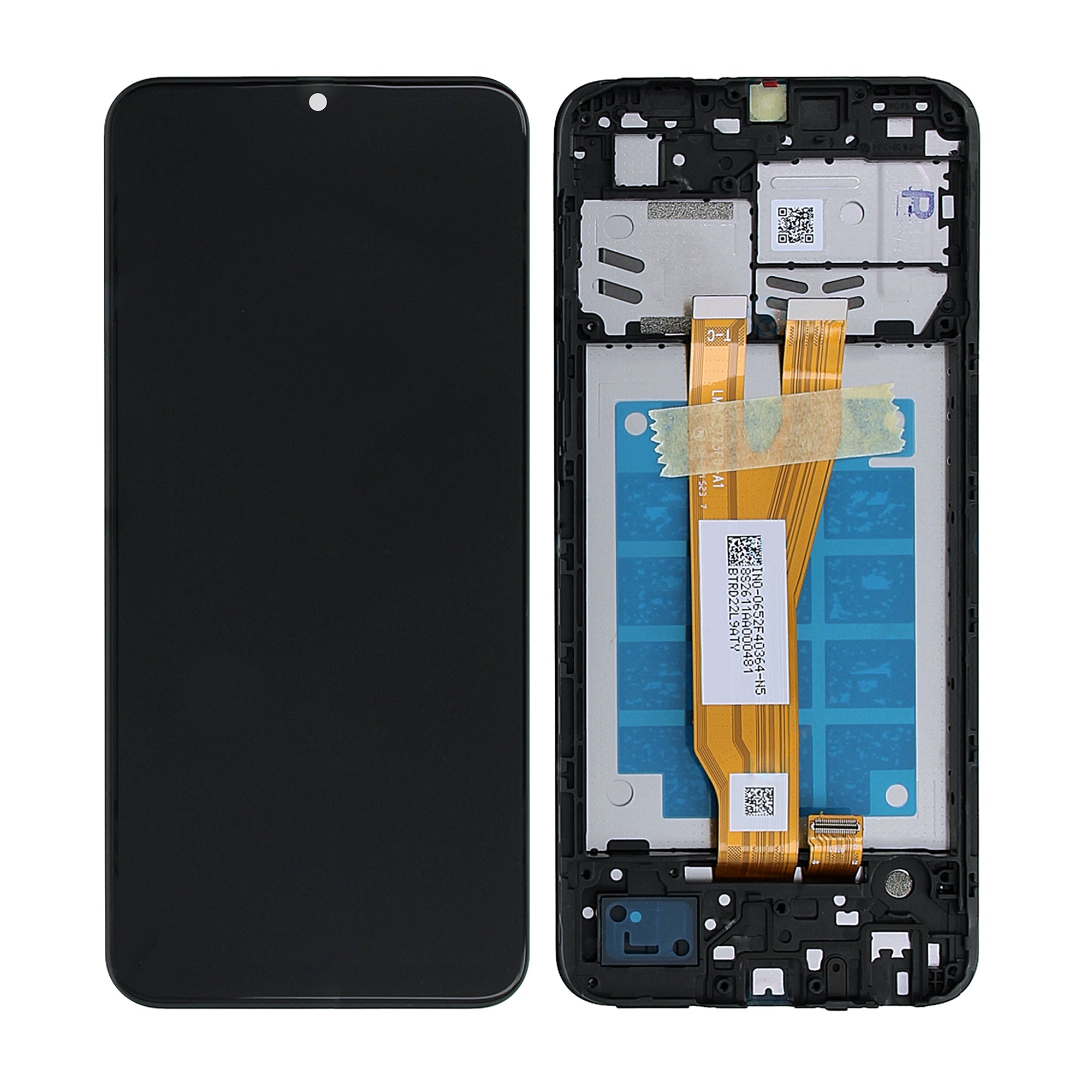Samsung Original Service Pack Display Galaxy A03 Core A032F mit Rahmen Black – Bild 4
