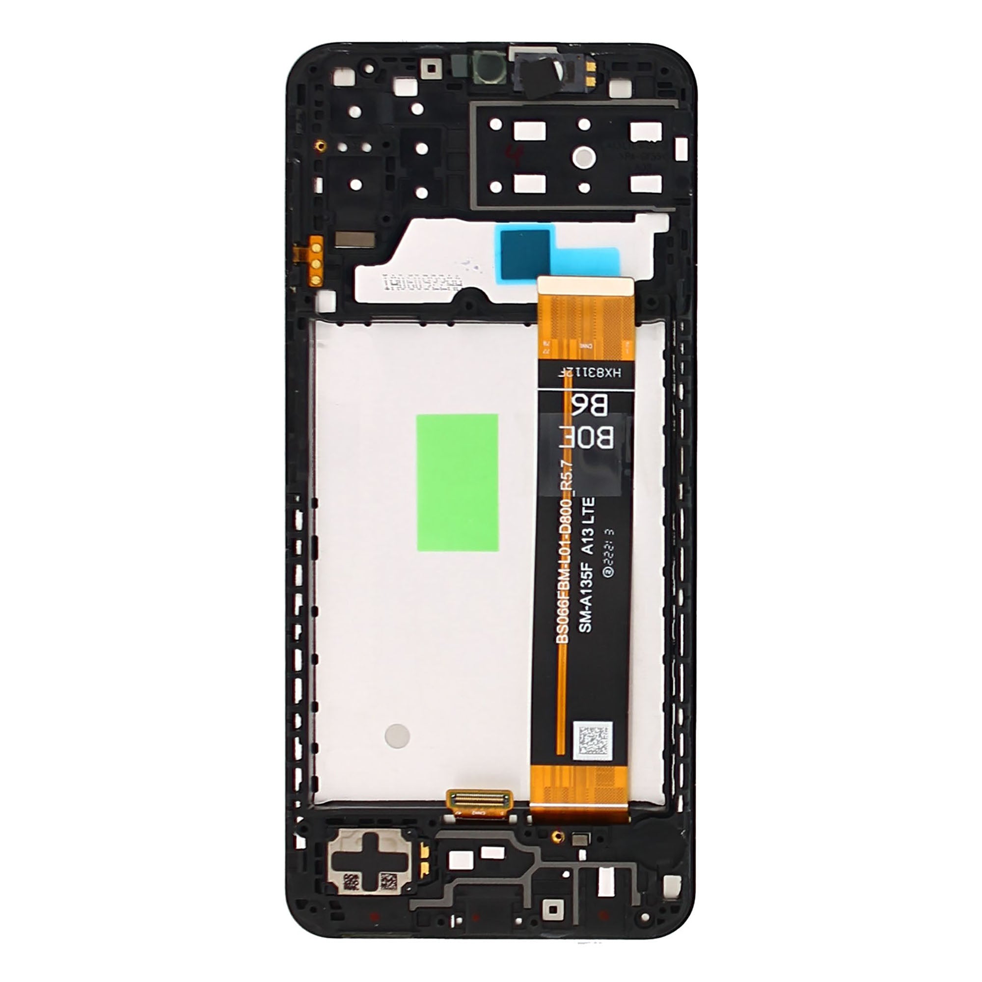 Samsung Original Service Pack Display Galaxy A13 A135F mit Rahmen Schwarz – Bild 3