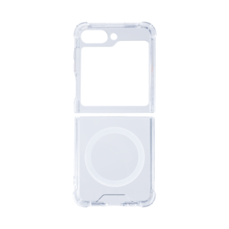 Rixus Clear Hülle mit MagSafe kompatibel für Samsung Galaxy Z Flip5