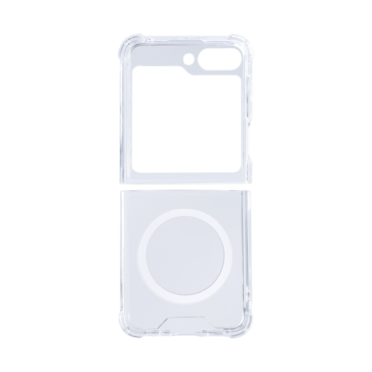 Rixus Clear Hülle mit MagSafe kompatibel für Samsung Galaxy Z Flip5 – Bild 2