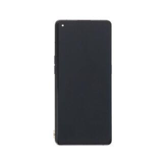 Oppo Find X5 Display und Touchscreen-Digitizer mit Rahmen Black Service Pack