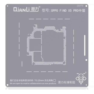 Bumblebee Stencil (QS179) für OPPO Find X5 Pro Middle Rahmen (Qianli)