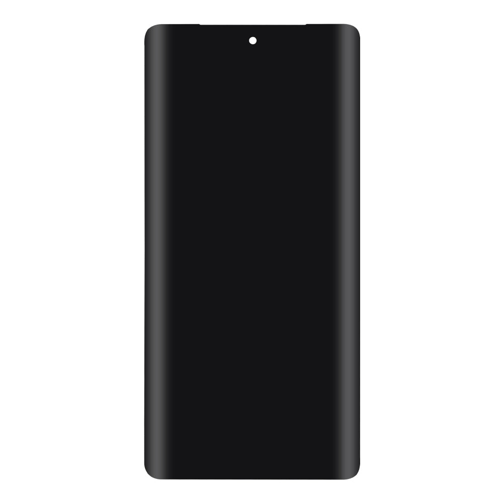 Google Pixel 7 Pro Display und Touchscreen-Digitizer mit Rahmen Black Service Pack