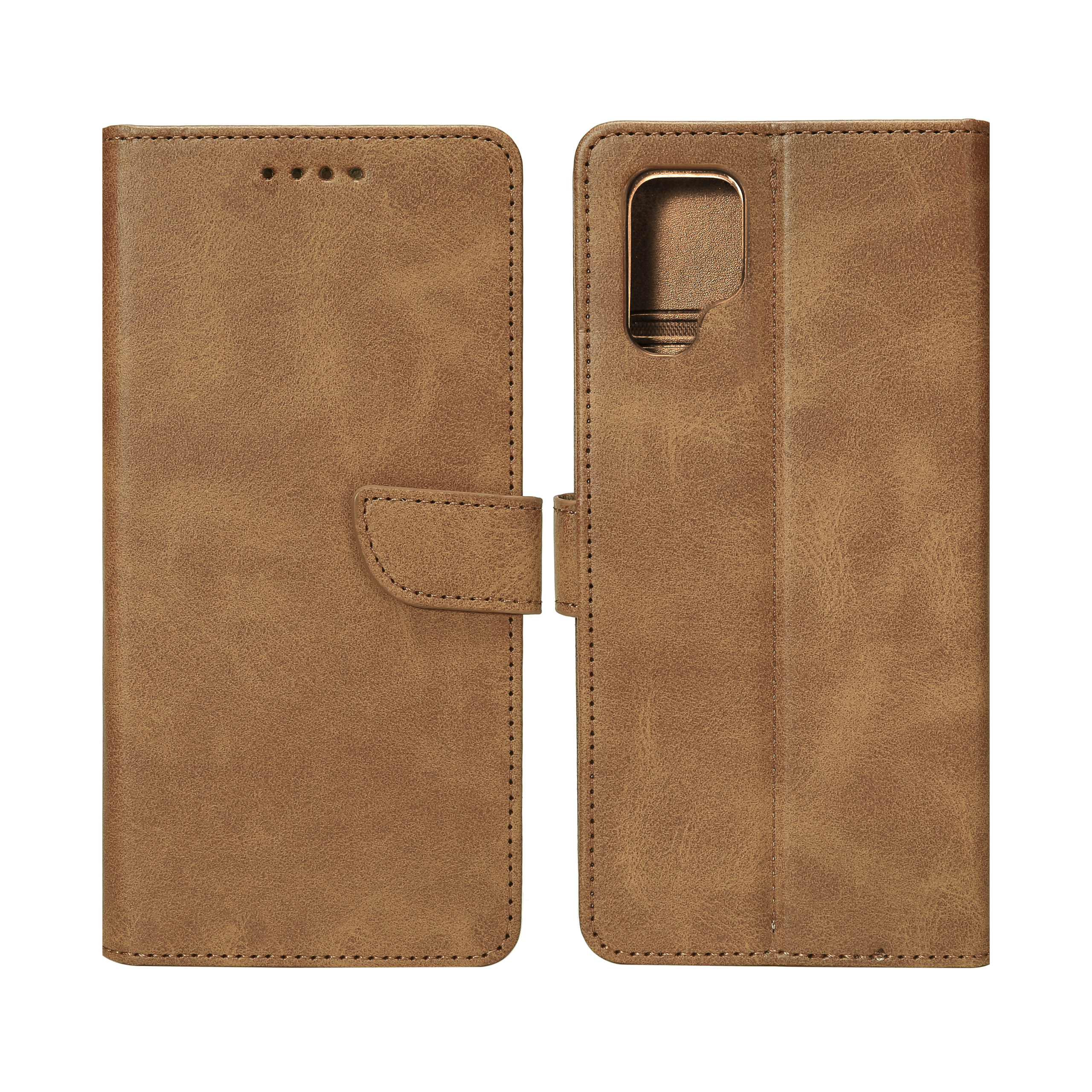 Rixus Buchhülle für Samsung Galaxy S23 Ultra Light Brown – Bild 3