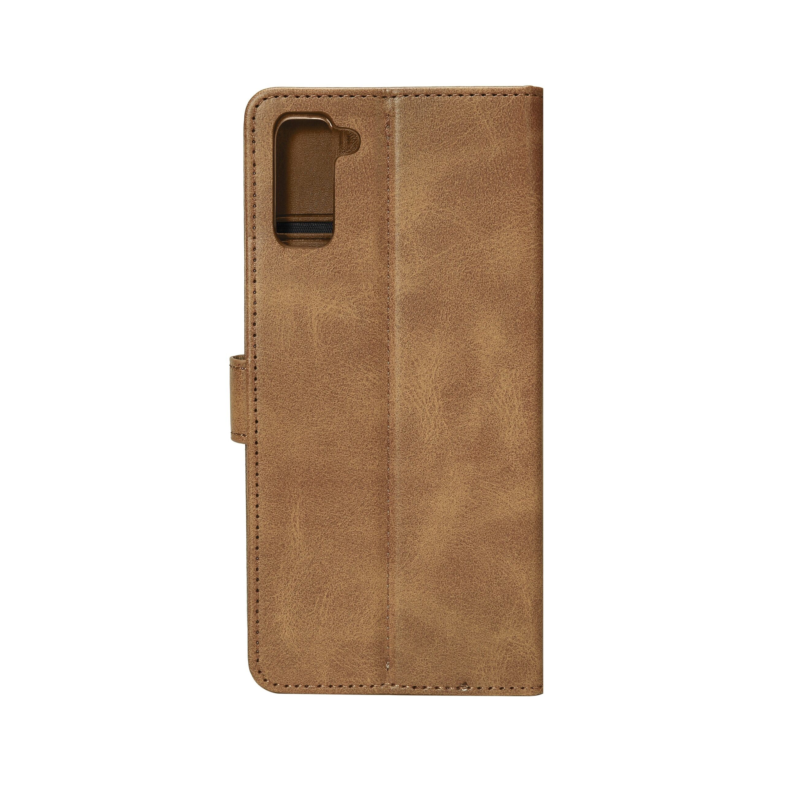 Rixus Buchhülle für Samsung Galaxy S21 Light Brown – Bild 2