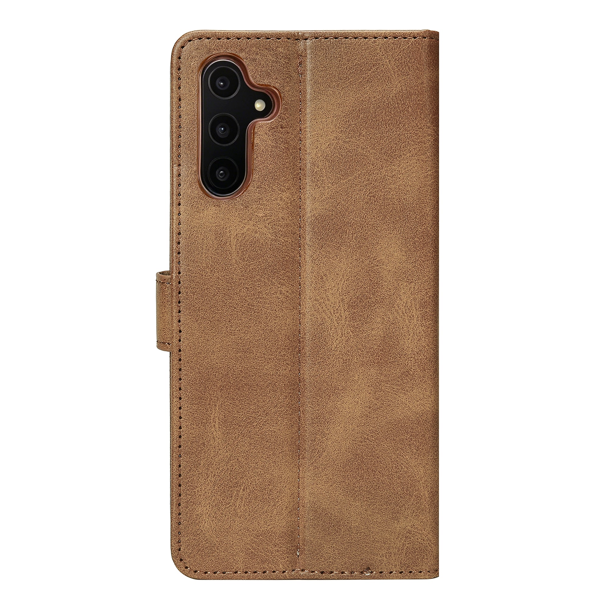 Rixus Buchhülle für Samsung Galaxy A34 5G Light Brown – Bild 2
