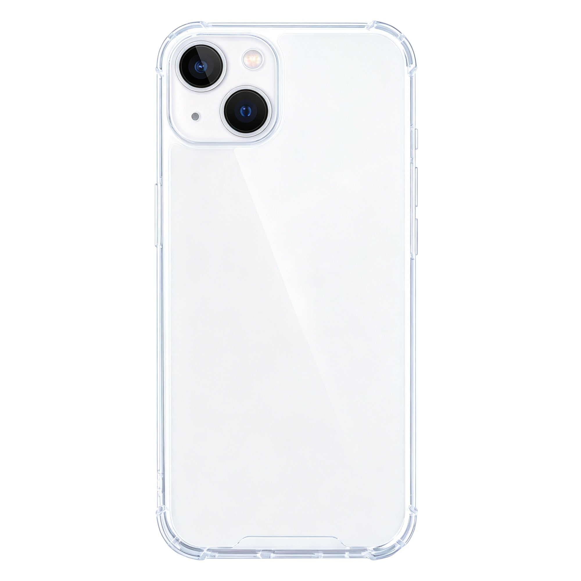 Rixus Anti-Burst Hülle für Apple iPhone 15 Transparent
