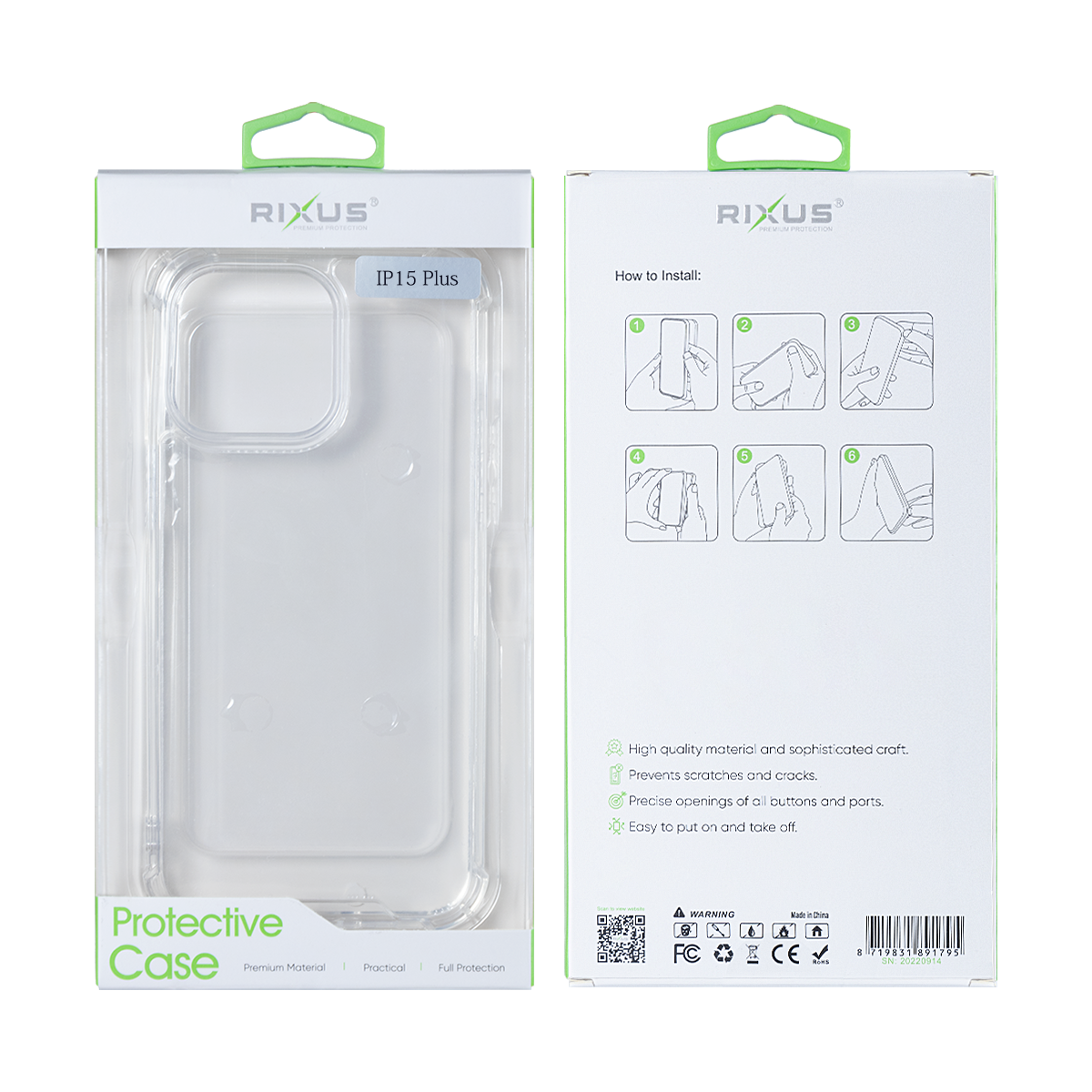 Rixus Anti-Burst Hülle für iPhone 15 16 17 Modell & Farbe – Bild 58
