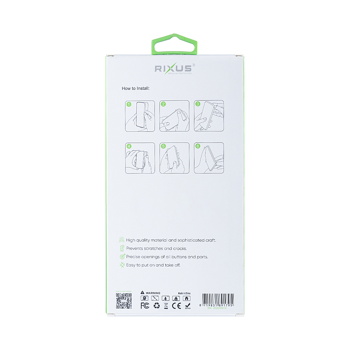 Rixus Anti-Burst Hülle für iPhone 15 16 17 Modell & Farbe – Bild 60