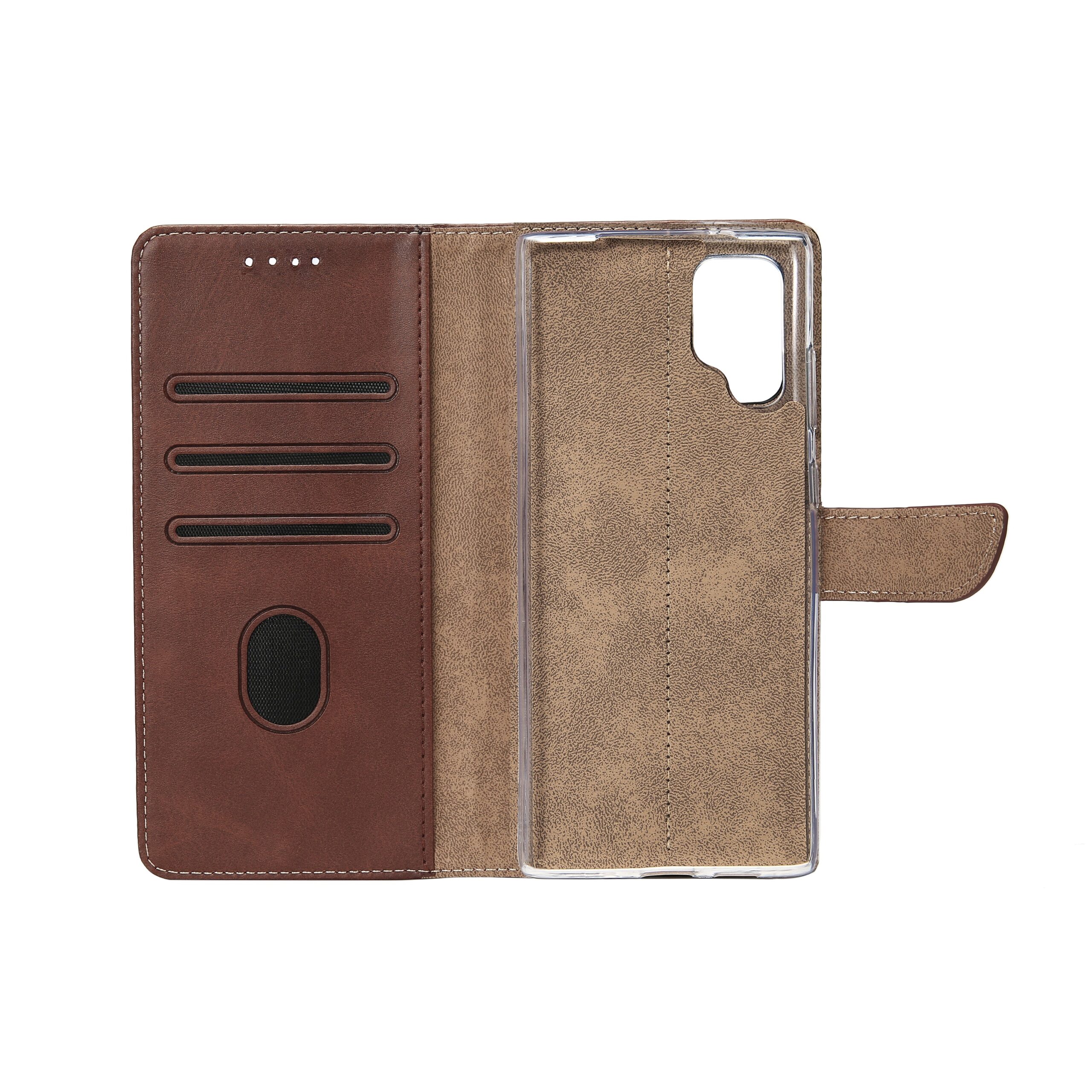 Rixus Buchhülle für Samsung Galaxy S21 Ultra 5G Brown – Bild 5