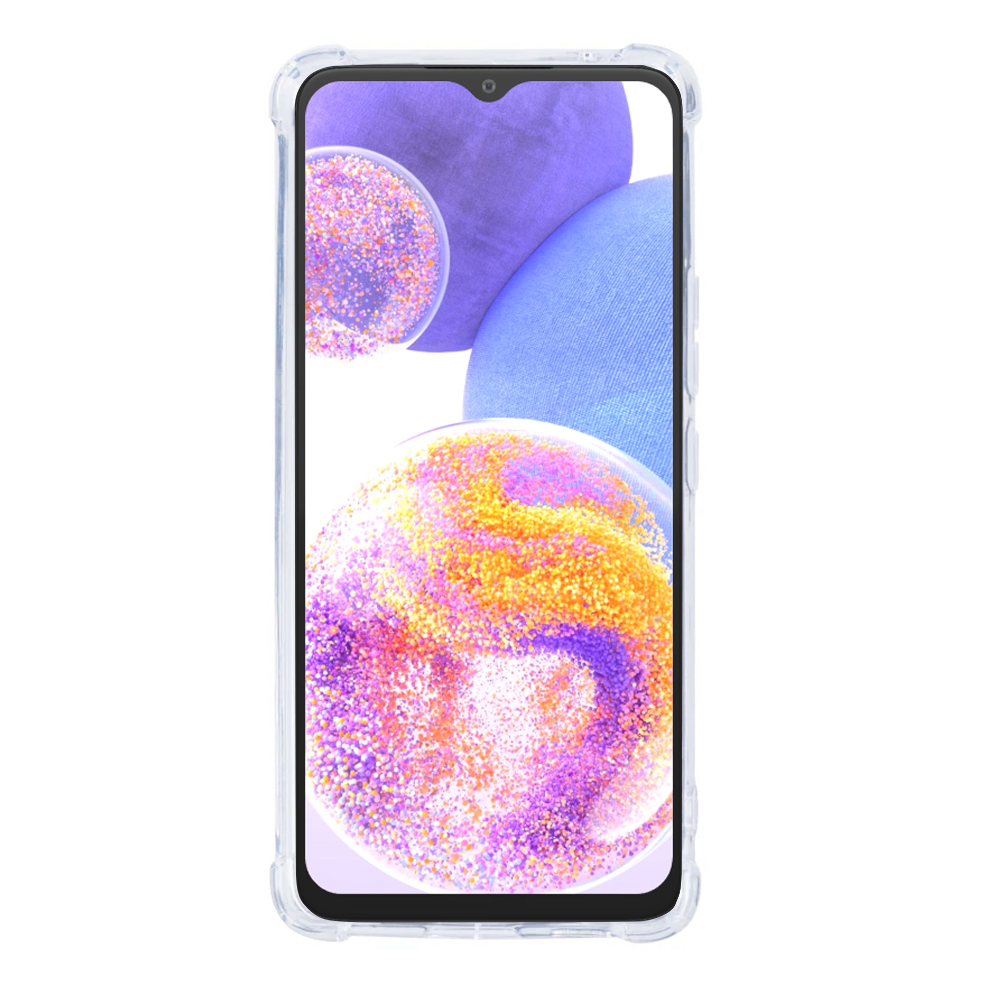 Rixus Anti-Burst Hülle für Samsung Galaxy A23 Transparent – Bild 2