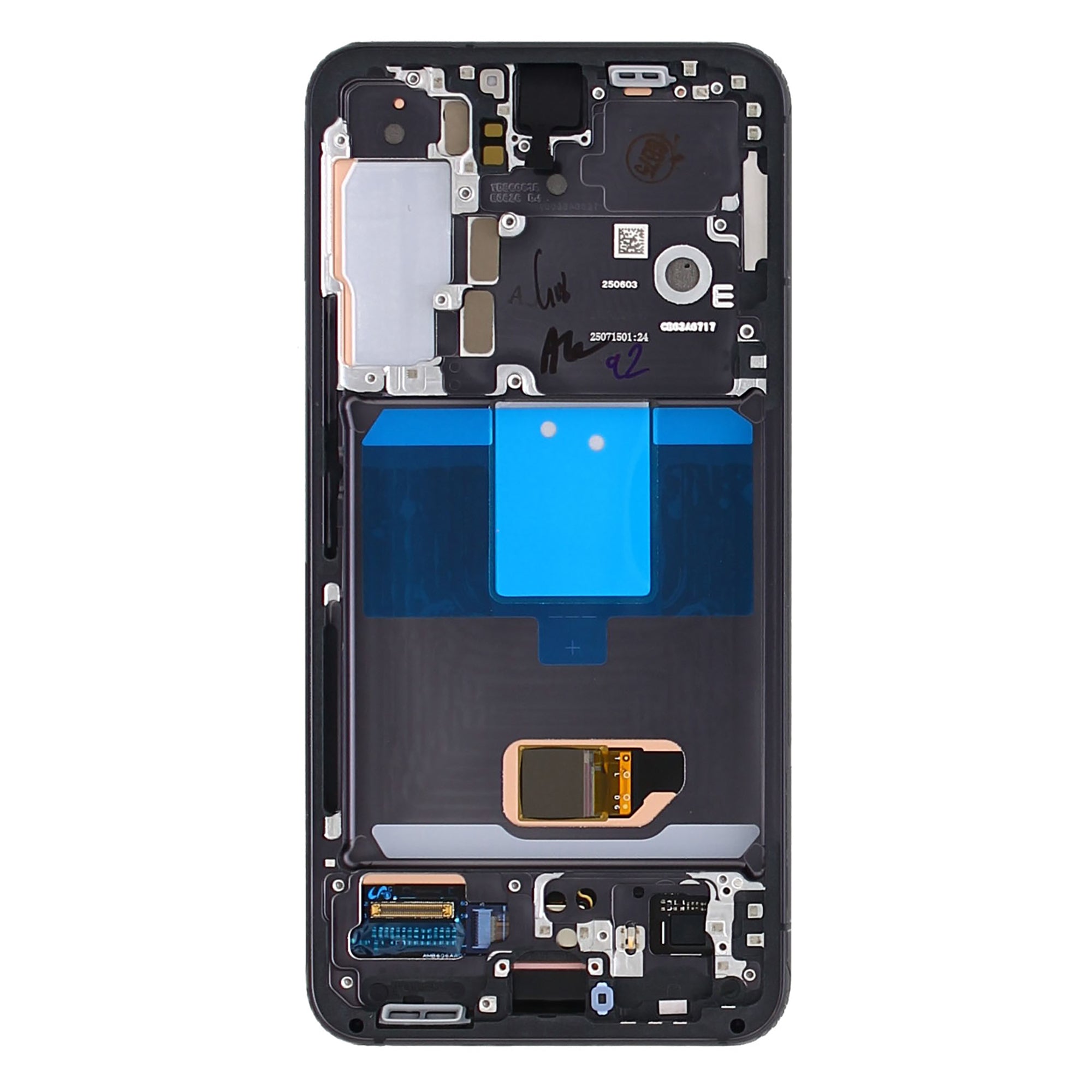 Samsung Original Service Pack Display Galaxy S22 S901B mit Rahmen Phantom Black – Bild 3