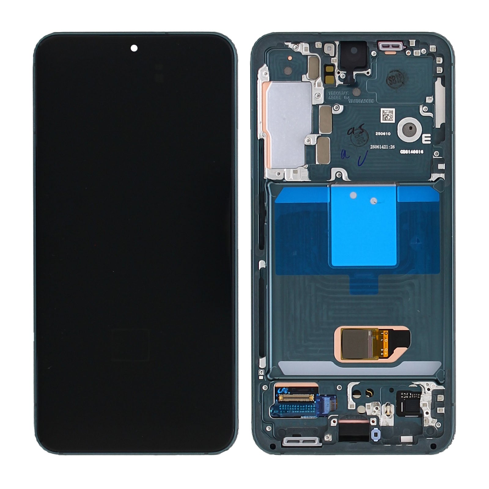 Samsung Original Service Pack Display Galaxy S22 S901B mit Rahmen Green – Bild 4