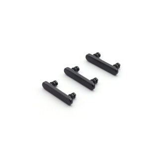 Für Apple iPhone 8, iPhone SE (2020) Ein/Aus- und Lautstärketasten Set Black OEM (3er-Pack)