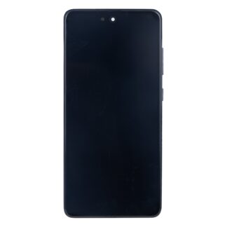 Samsung Galaxy A52 5G A526B, A52s 5G A528B Display und Touchscreen-Digitizer mit Rahmen Awesome Black Soft-OLED