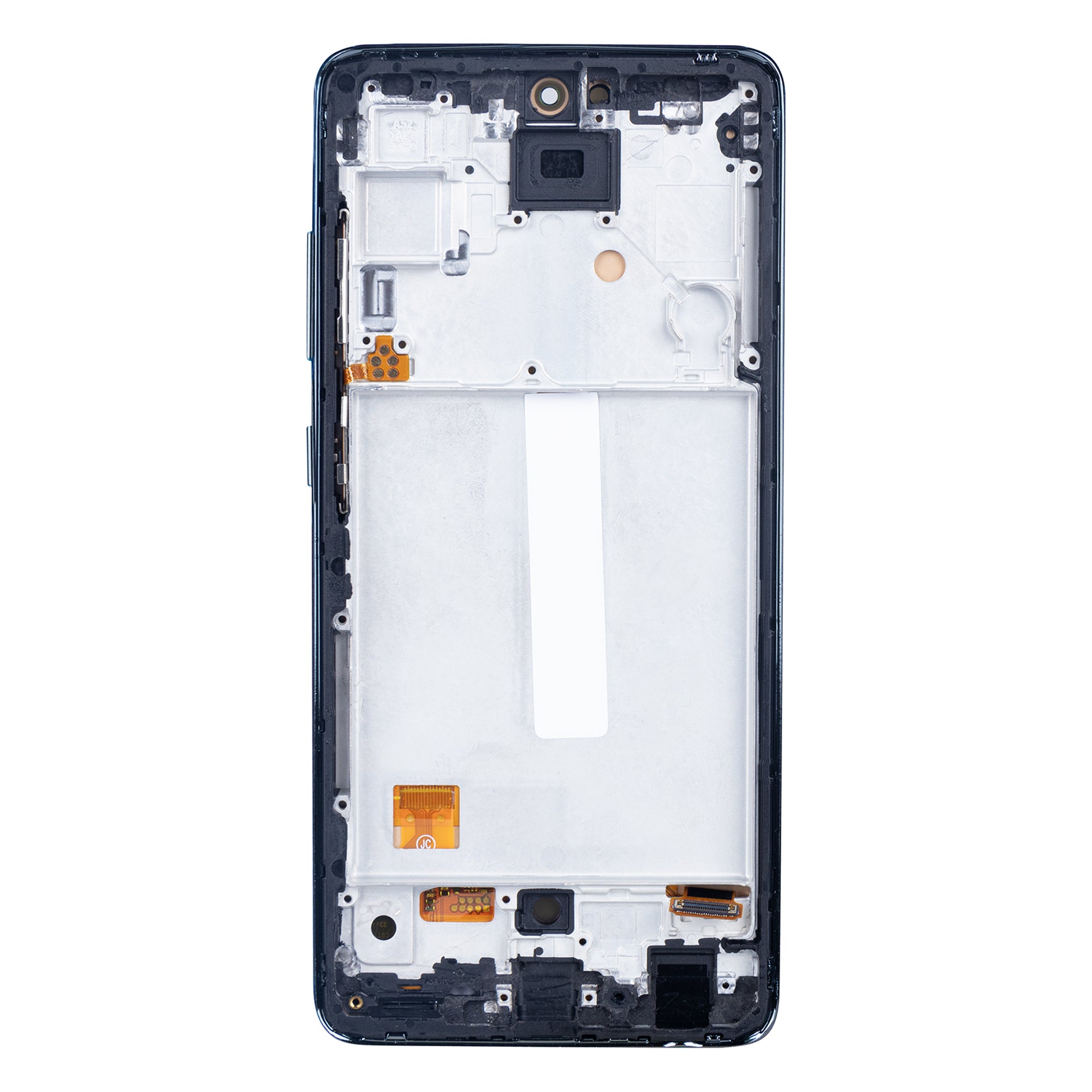 Samsung Galaxy A52 5G A526B, A52s 5G A528B Display und Touchscreen-Digitizer mit Rahmen Awesome Black Soft-OLED – Bild 2