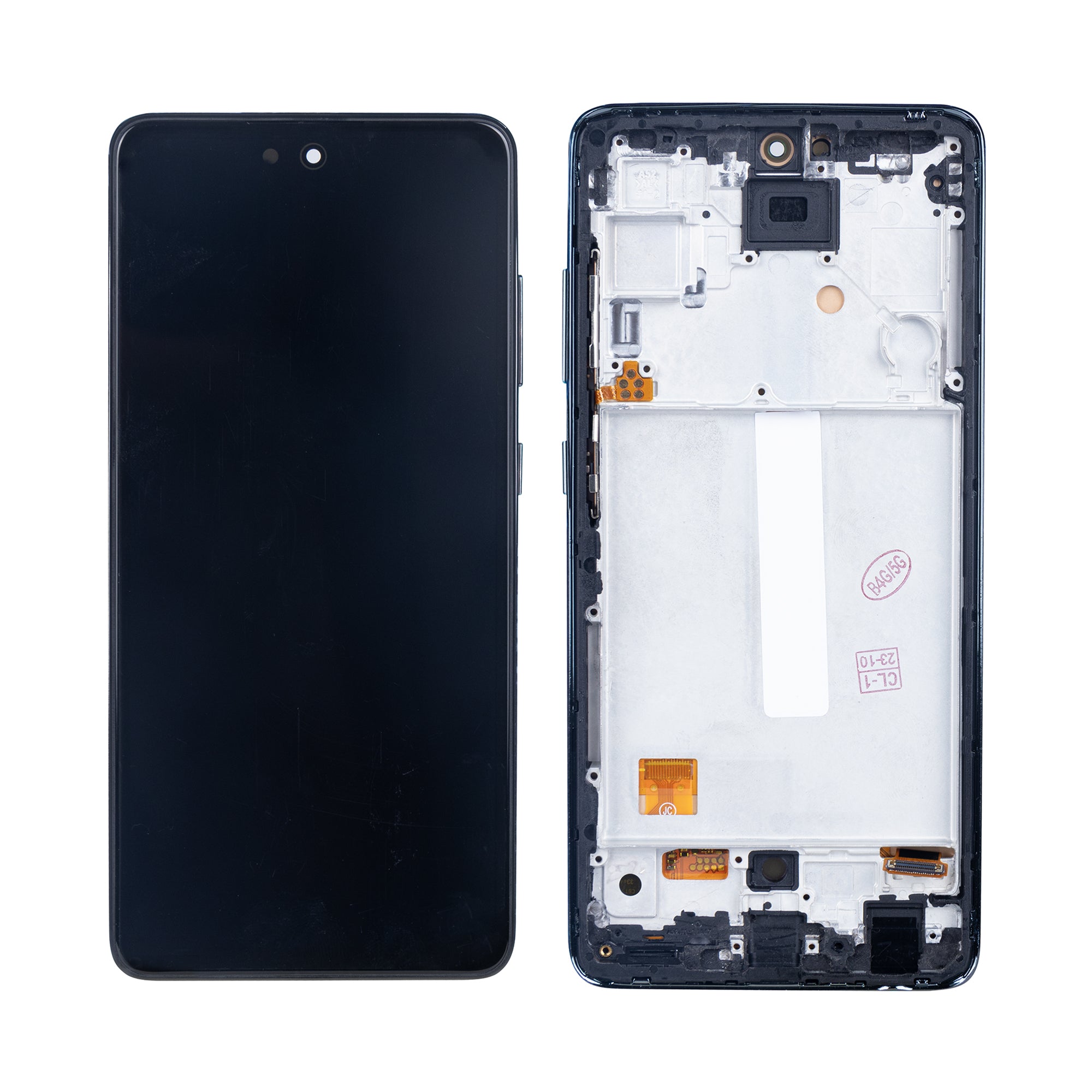 Samsung Galaxy A52 5G A526B, A52s 5G A528B Display und Touchscreen-Digitizer mit Rahmen Awesome Black Soft-OLED – Bild 3