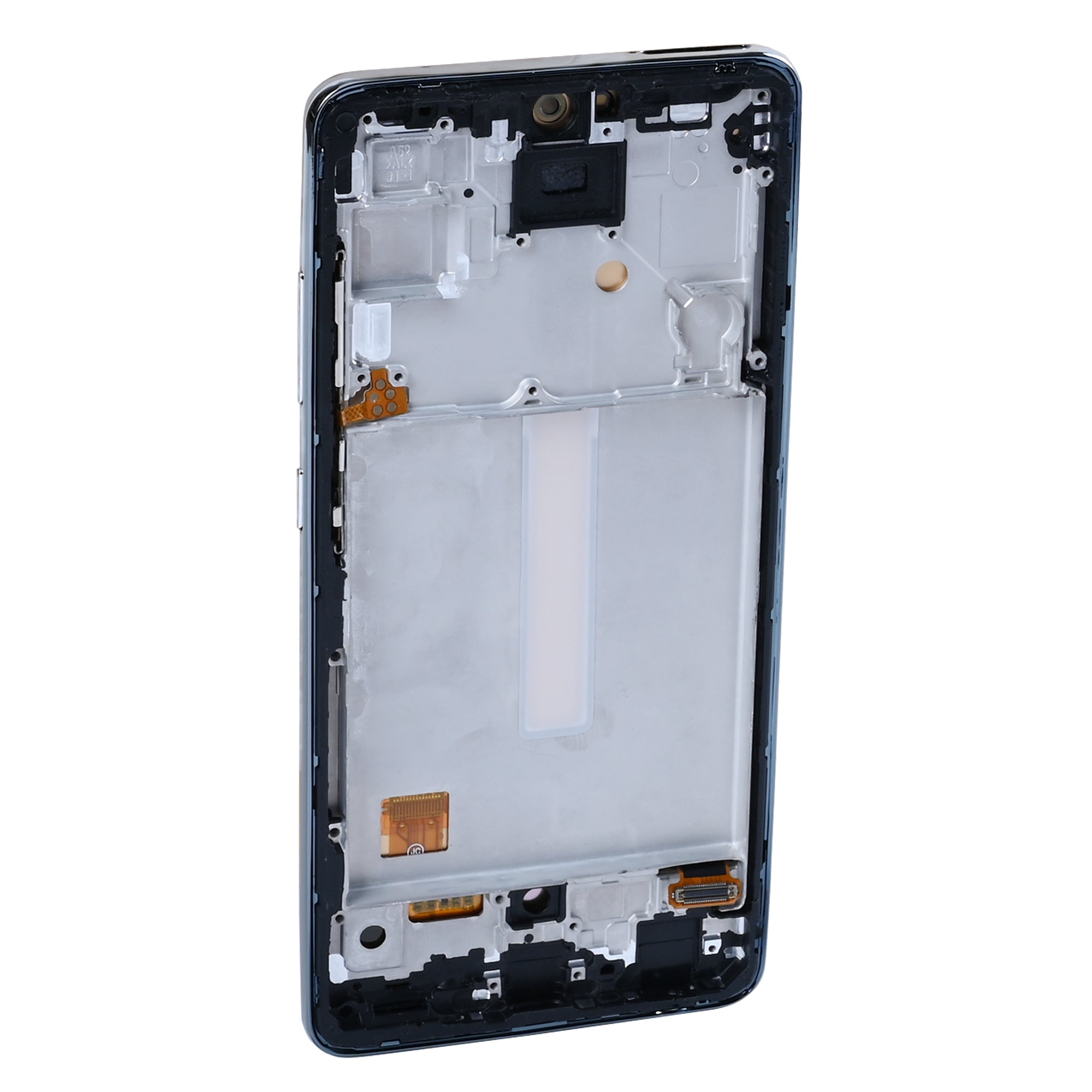Samsung Galaxy A52 4G A525F, A52 5G A526B, A52s 5G A528B Display und Touchscreen-Digitizer mit Rahmen Awesome White Soft-OLED – Bild 3