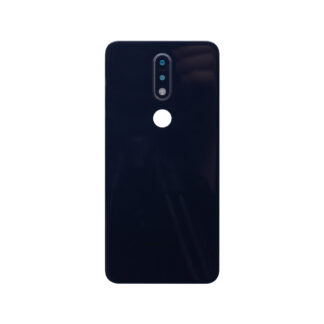 Nokia 7.1 (2018) Akkudeckel mit Linse Gloss Midnight Blue OEM