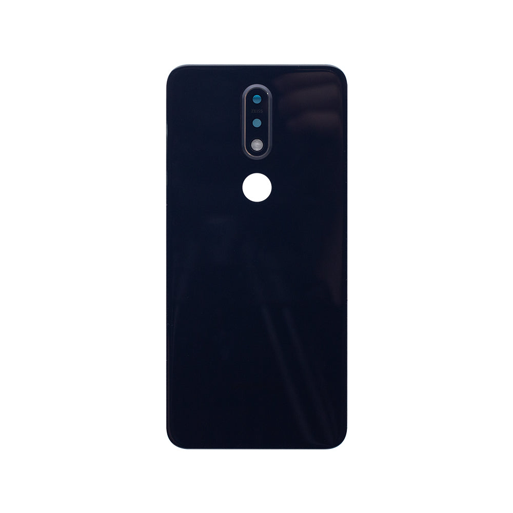 Nokia 7.1 (2018) Akkudeckel mit Linse Gloss Midnight Blue OEM
