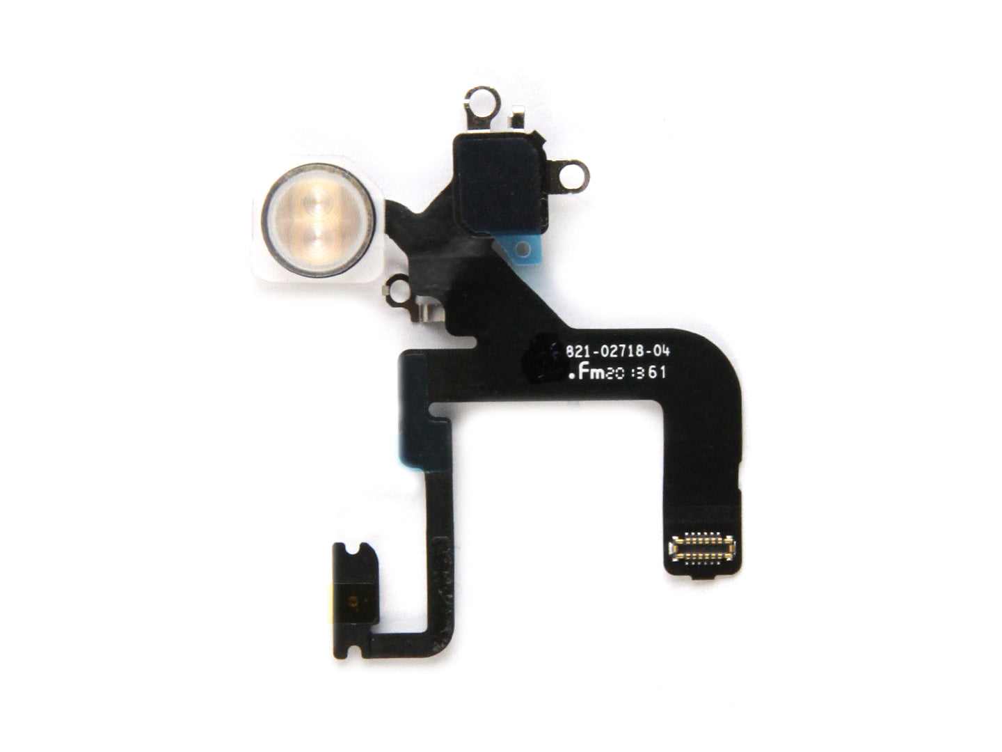 Für Apple iPhone 12 Pro Flashlight und Microphone Flex Original ausgebaut – Bild 2