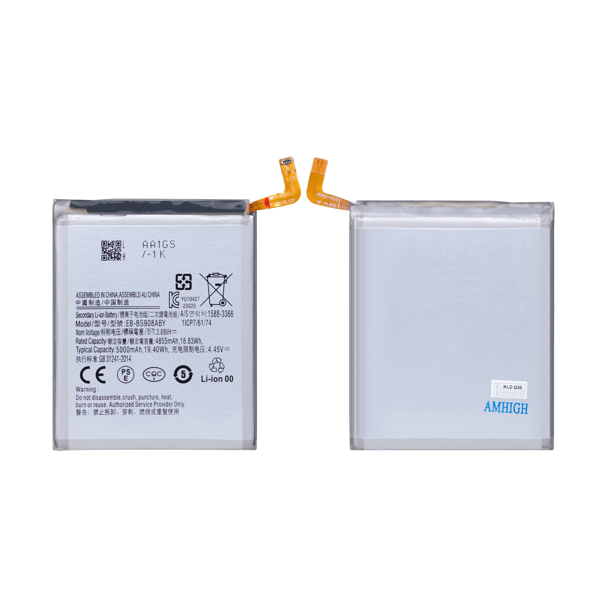 Samsung Galaxy S22 Ultra S908B Akku EB-BS908ABY OEM – Bild 3