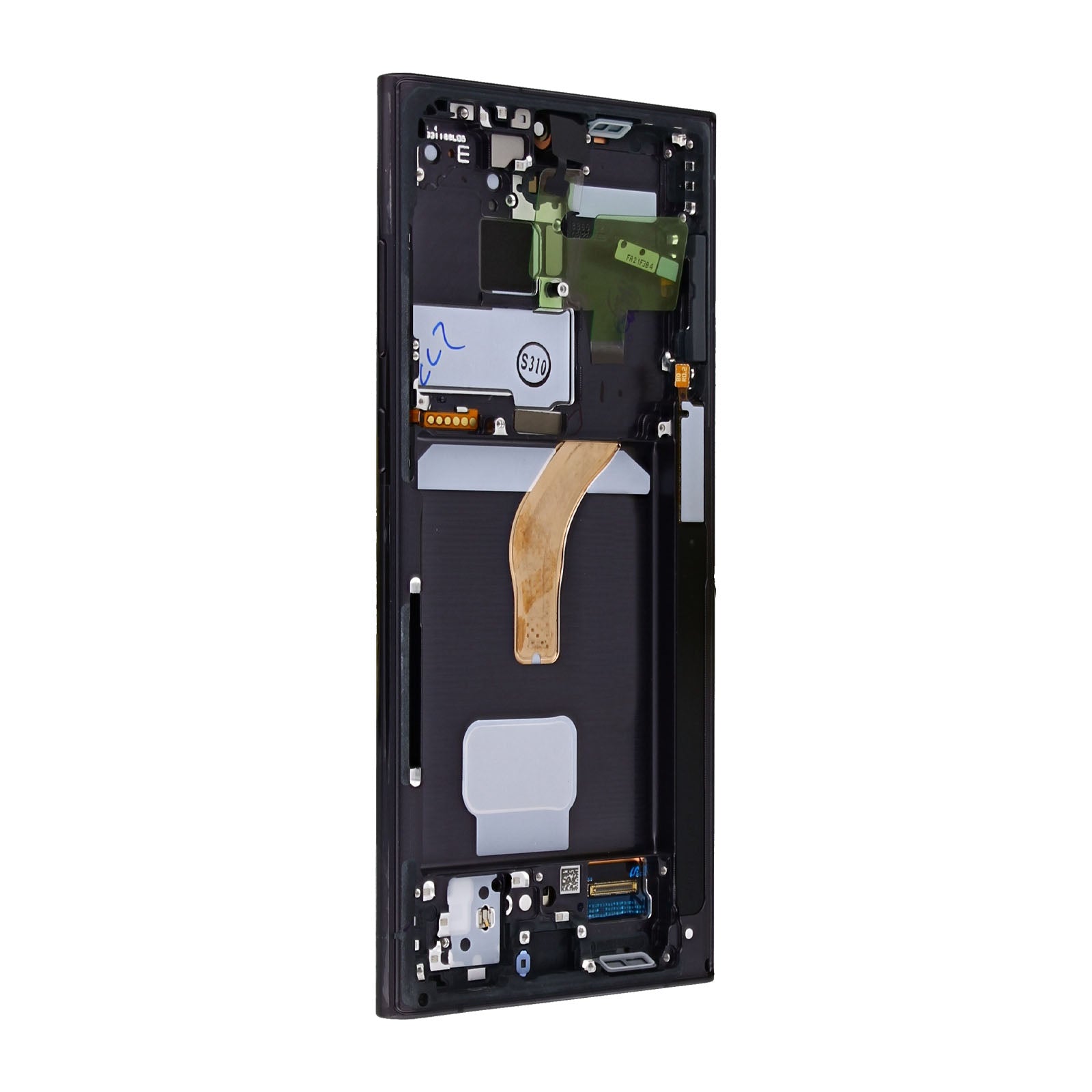 Samsung Galaxy S22 Ultra S908B Original Servicepack Display Rahmen Phantom Black – Bild 4