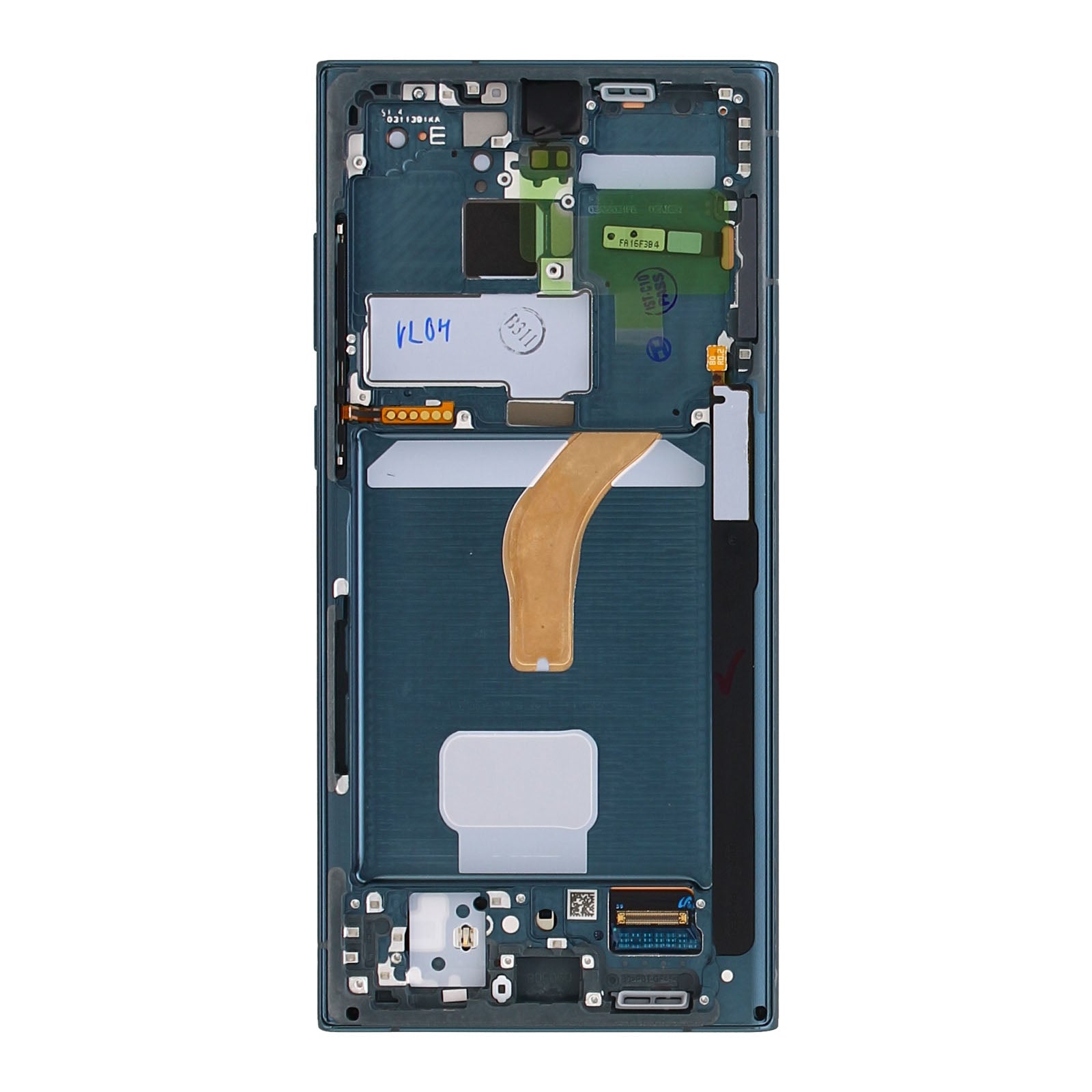 Samsung Original Service Pack Display Galaxy S22 Ultra S908B mit Rahmen Green – Bild 3