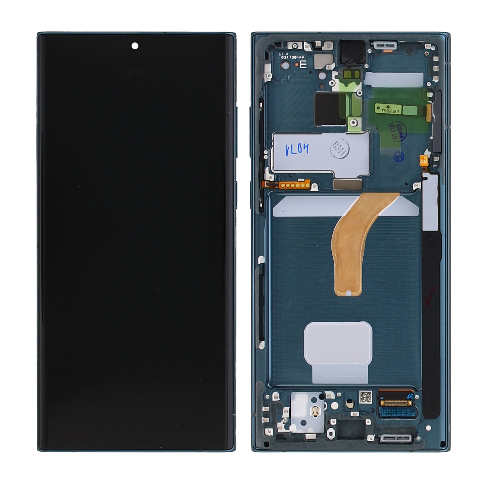 Samsung Original Service Pack Display Galaxy S22 Ultra S908B mit Rahmen Green – Bild 5