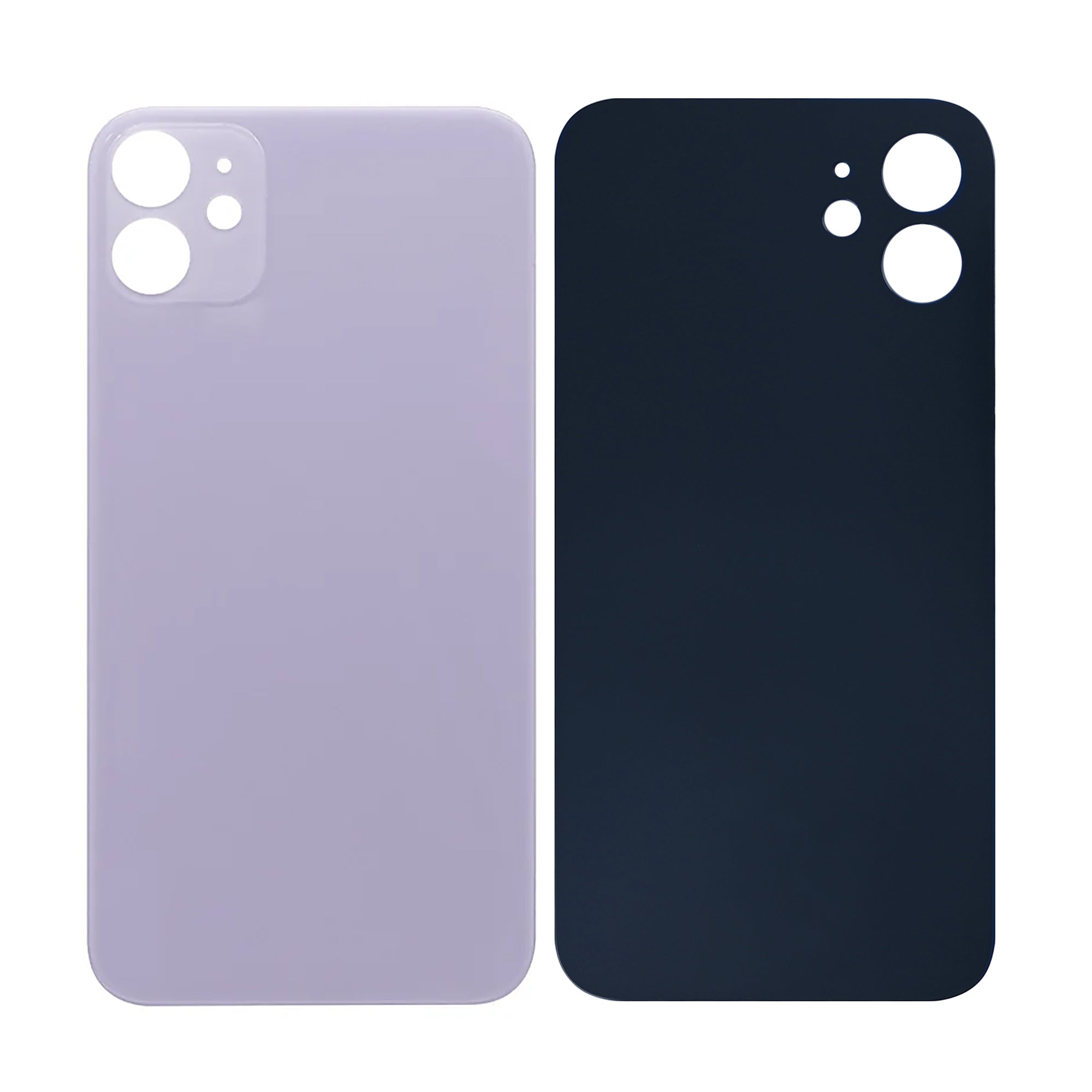 Für Apple iPhone 11 kompatibel Rückglas mit großem Kamerarahmen, Farbe wählbar – Bild 10