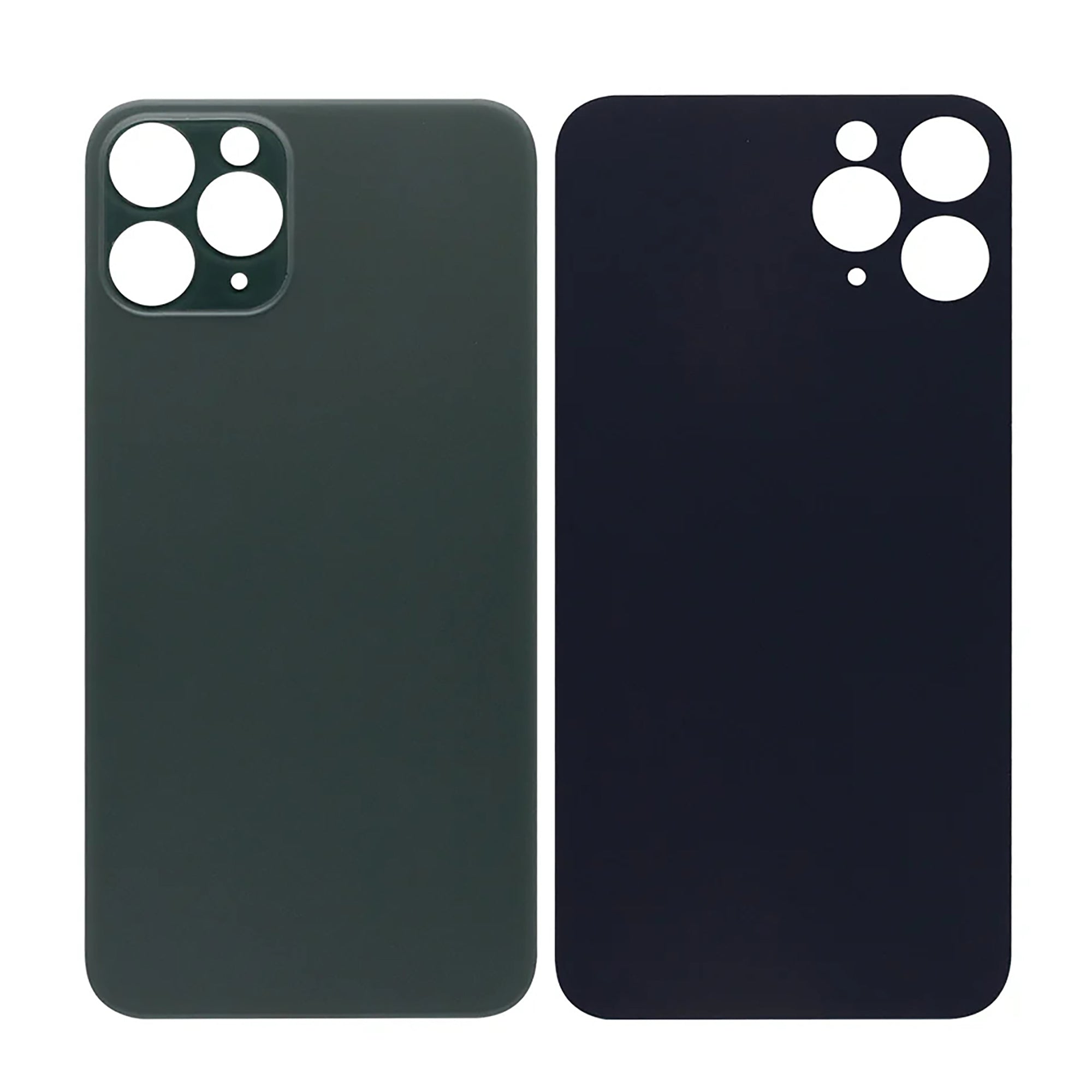 Für Apple iPhone 11 Pro kompatibel Rückglas mit großem Kamerarahmen, Farbe wählbar – Bild 11