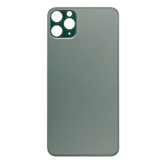 Für Apple iPhone 11 Pro Max Rückglas, Enlarged Kamera Rahmen Green kompatibel