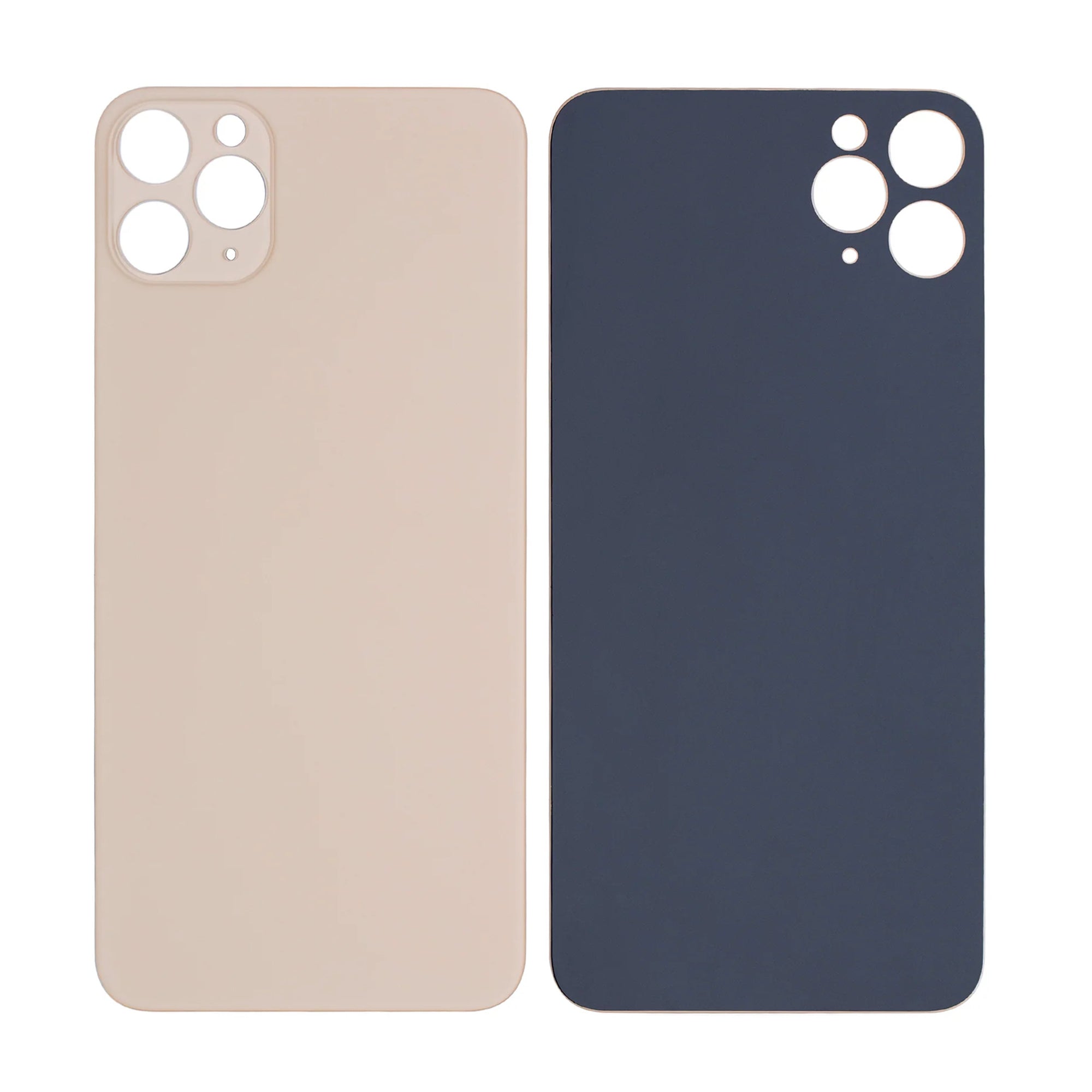 Für Apple iPhone 11 Pro Max kompatibel Rückglas mit großem Kamerarahmen, Farbe wählbar – Bild 6