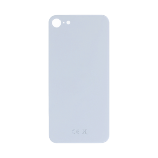 Für Apple iPhone SE (2020, 2022) kompatibel Rückglas mit großem Kamerarahmen, Farbe wählbar