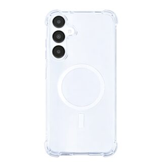 Rixus Anti-Burst Hülle mit MagSafe kompatibel für Samsung Galaxy A05s Transparent