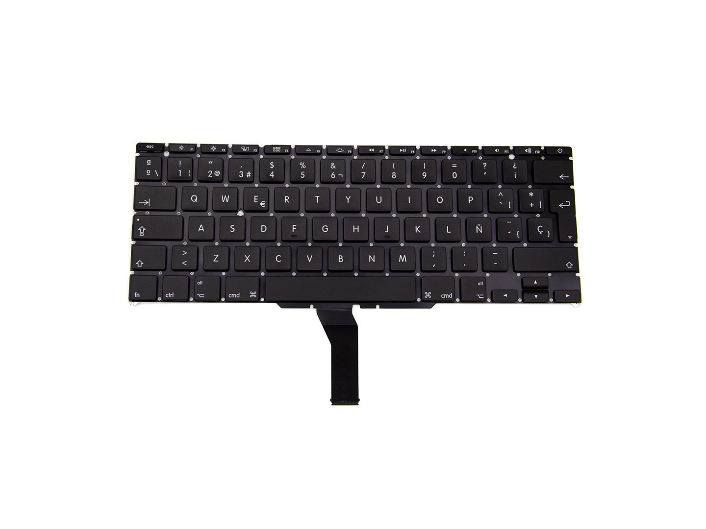 Für Apple MacBook Air (2011-2016) A1370 Keyboard ESP Black Original ausgebaut