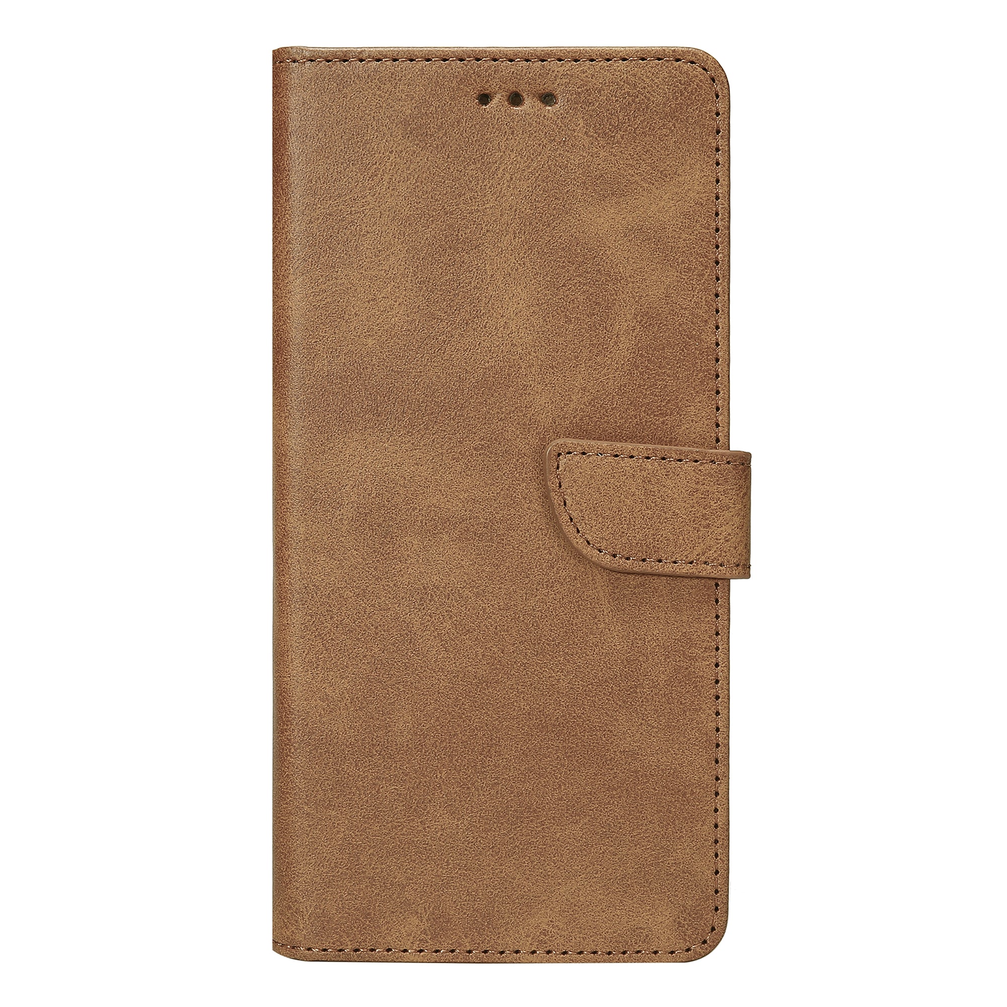 Rixus Buchhülle für Samsung Galaxy A05 Light Brown