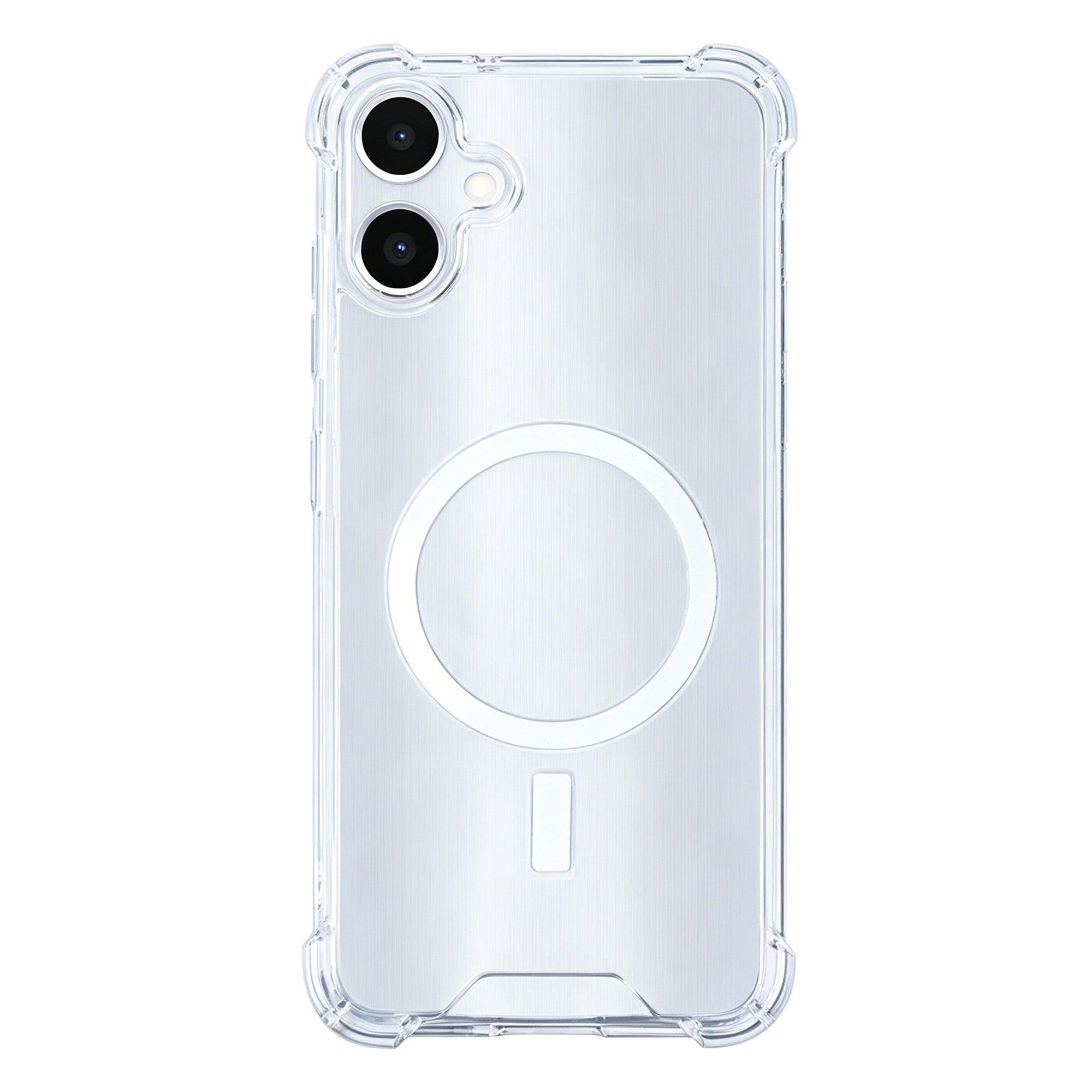 Rixus Anti-Burst Hülle mit MagSafe kompatibel für Samsung Galaxy A05 Transparent