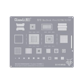 QIANLI Bumblebee Stencil QS95 für Apple MacBook Pro A1706, A1707
