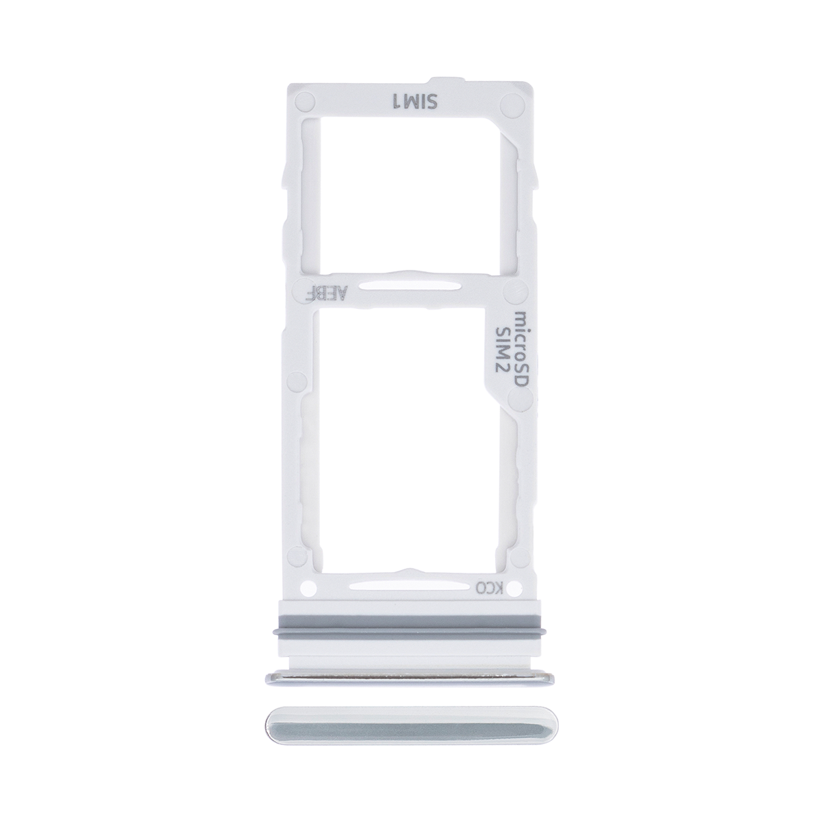 Samsung Galaxy A52 A525F, A526B, A72 A725F, A726B SIM-Kartenhalter Awesome White OEM – Bild 2