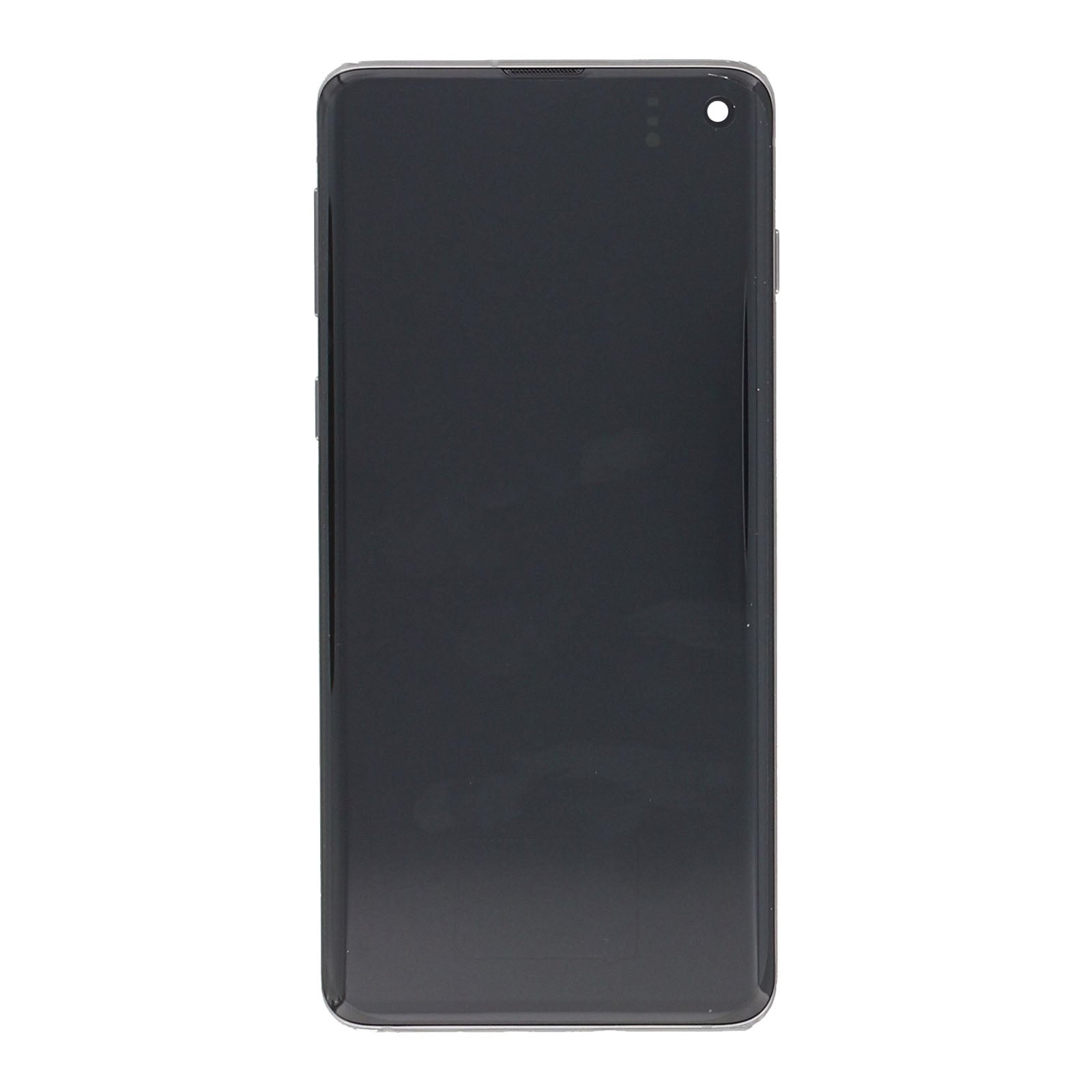 Samsung Galaxy S10 G973F Display und Touchscreen-Digitizer mit Rahmen Prism Black Service Pack