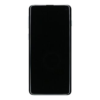 Samsung Galaxy S10 G973F Display und Touchscreen-Digitizer mit Rahmen Prism Green Service Pack