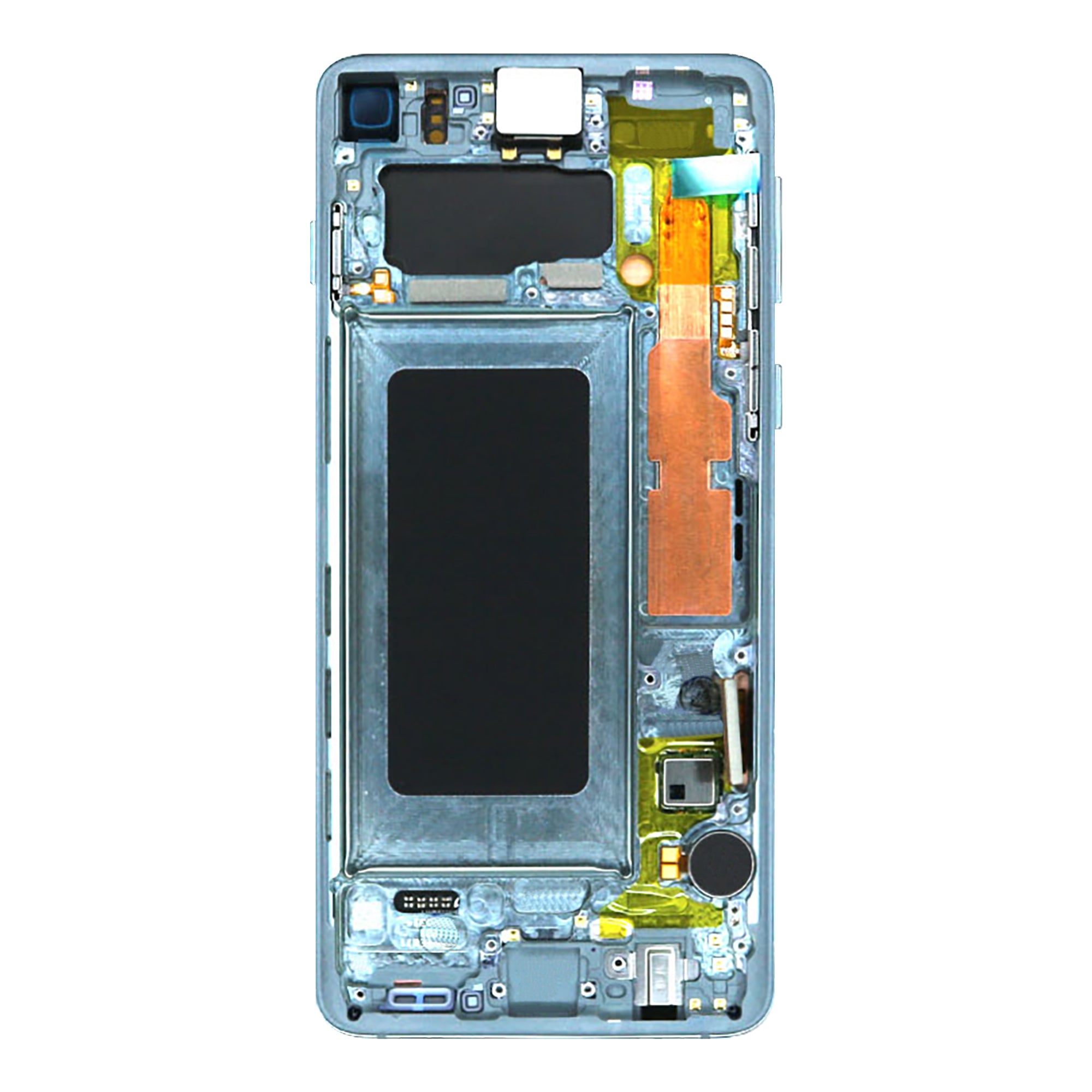 Samsung Galaxy S10 G973F Display und Touchscreen-Digitizer mit Rahmen Prism Green Service Pack – Bild 2