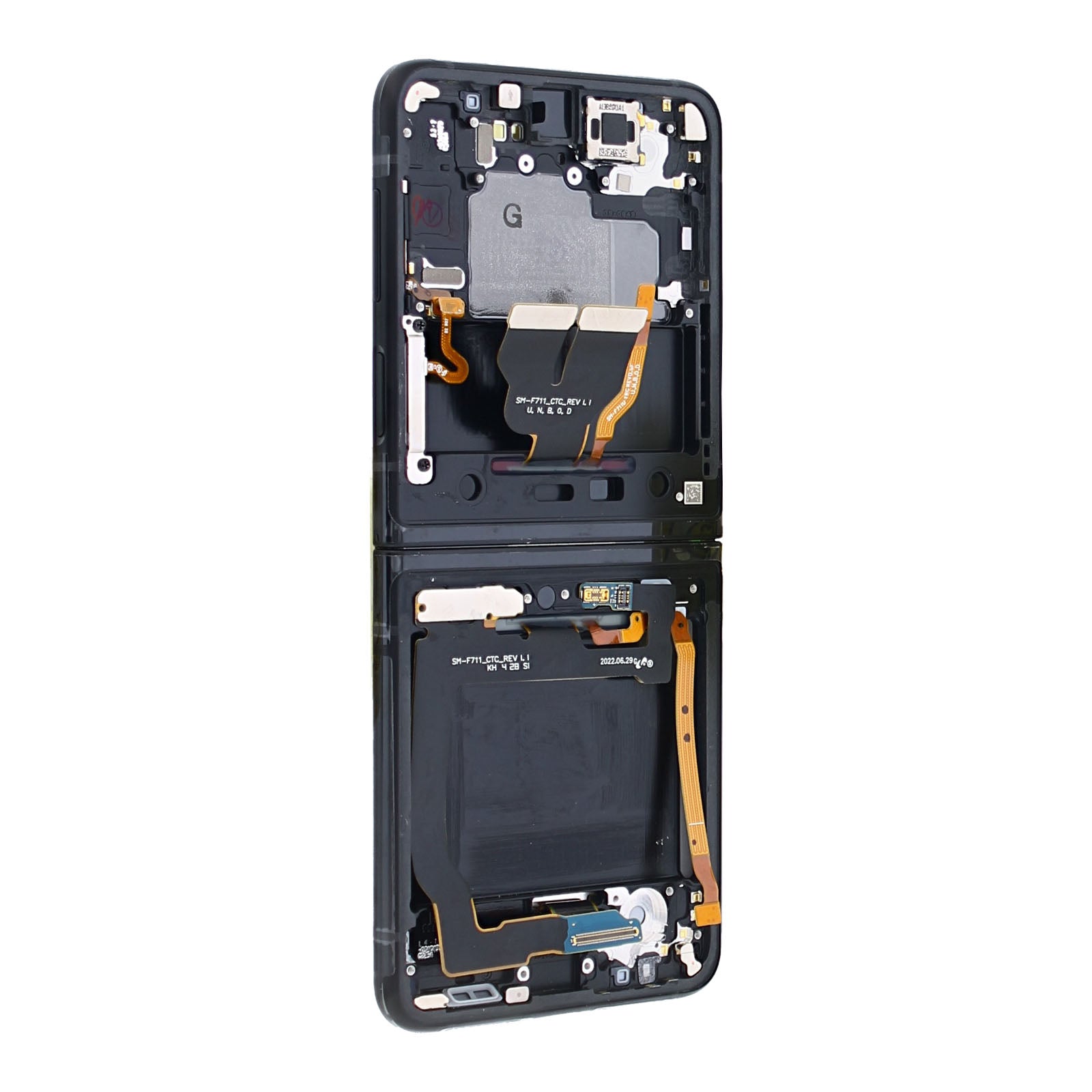 Samsung Original Display Galaxy Z Flip3 Main F711B mit Rahmen Phantom Black – Bild 4