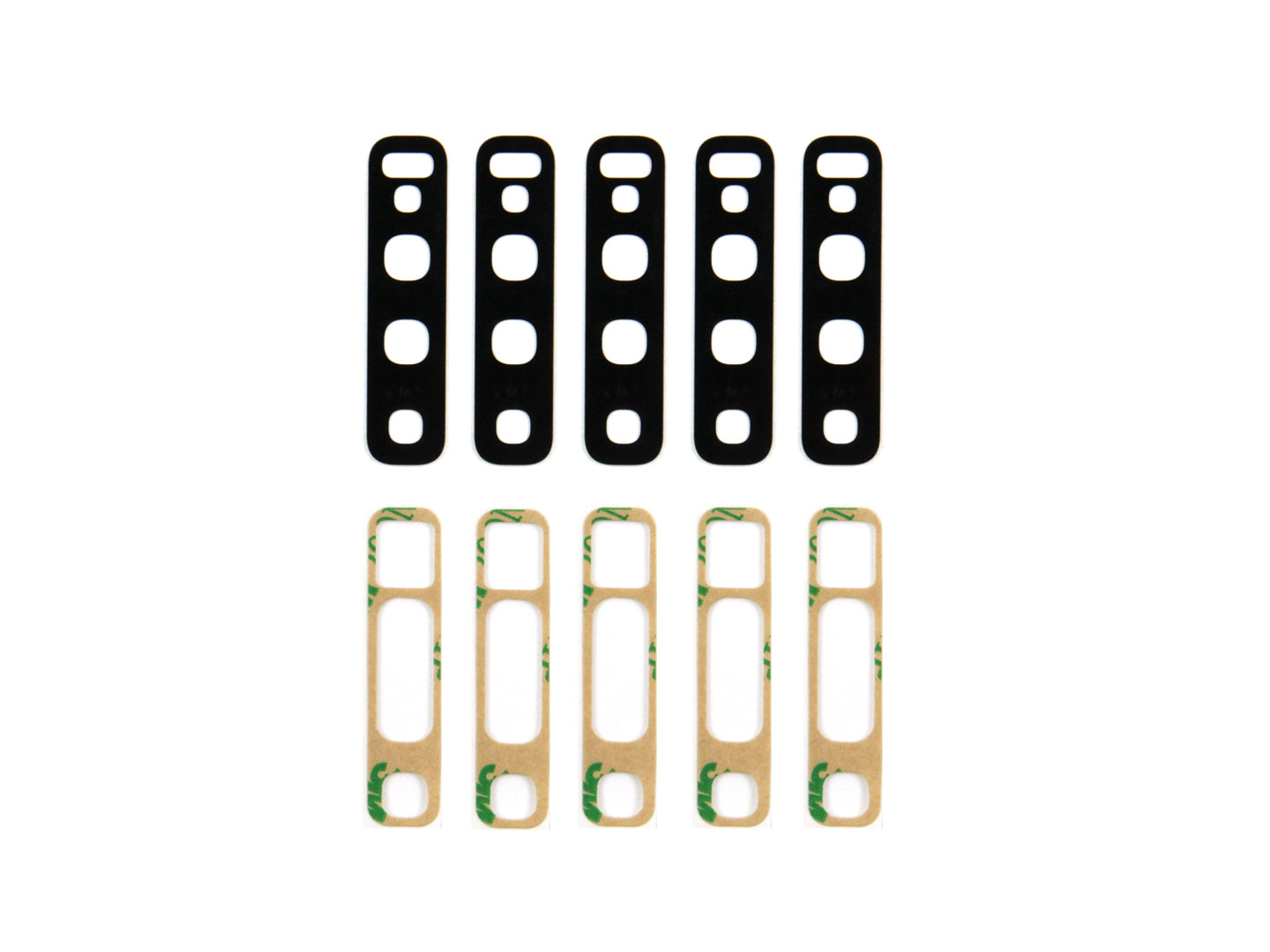 Samsung Galaxy S10 Plus G975F Kameraglas Black OEM (5pc)