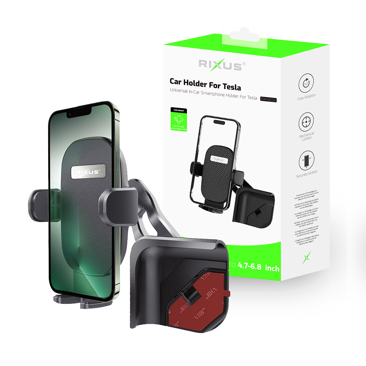 Rixus RXHM56 Car Holder für Tesla Model 3, Model Y – Bild 5