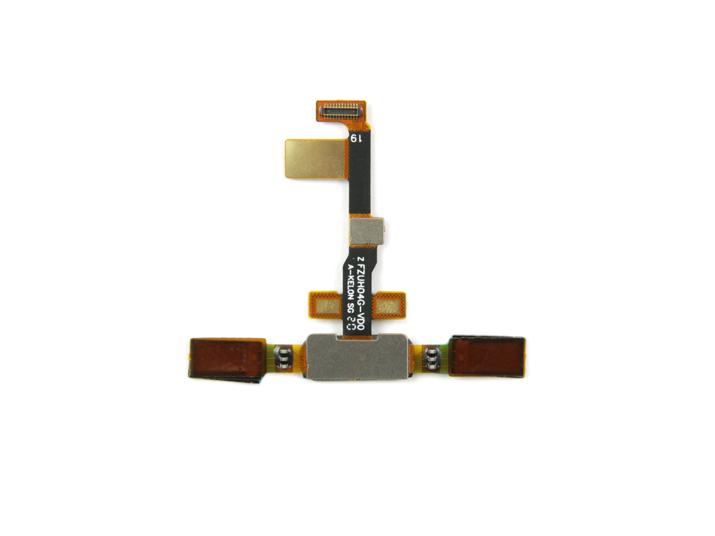 Nokia 8 Homebutton-Flexkabel Black OEM