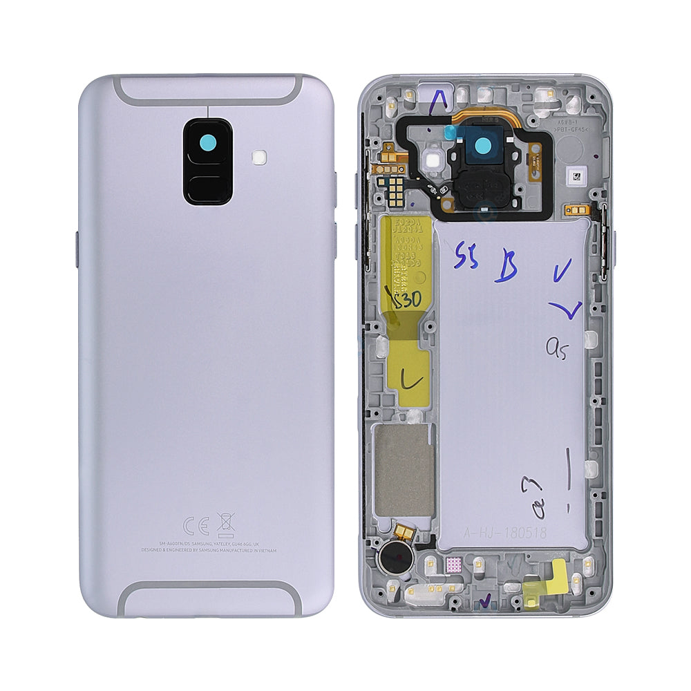 Samsung Galaxy A6 A600F(2018) Akkudeckel mit Linse Lavender OEM – Bild 3